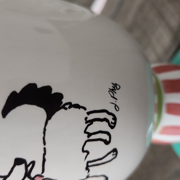 Set of 2 Pfaltzgraff Friends w/ dogs mugs cups with base Great Gift! - Picture 10 of 10